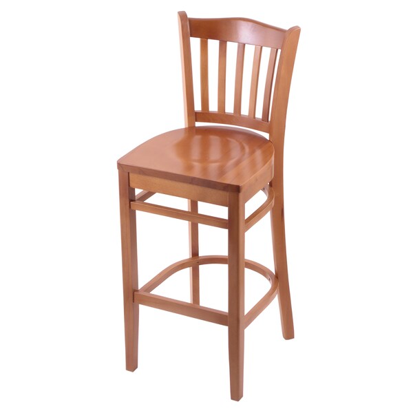 25" Counter Stool, Medium Finish, Medium Seat